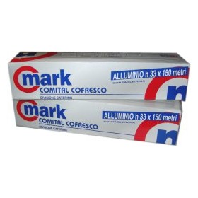 ALLUMINIO ROTOLO DISPENSER MT.150 h.33